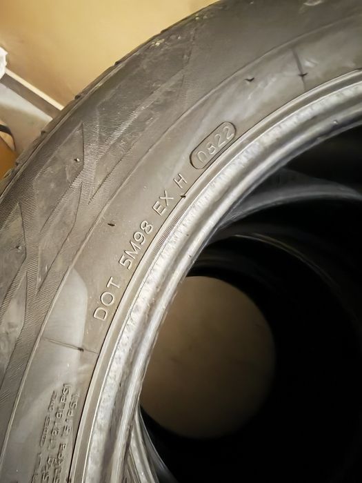 4 летни гуми Hankook Ventus Prime2  235/55/R19 ДОТ 0822  6mm
