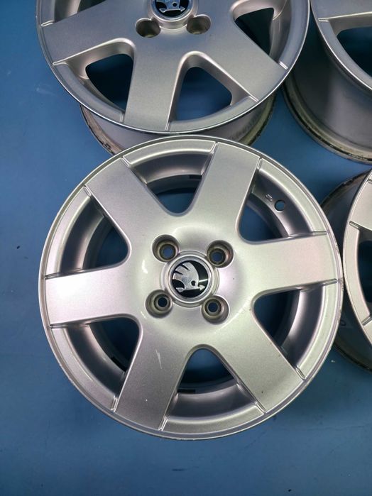 Jante Aliaj 4x100 14'' Skoda Fabia 1 Felicia CITIGO - 6J ET 43 !