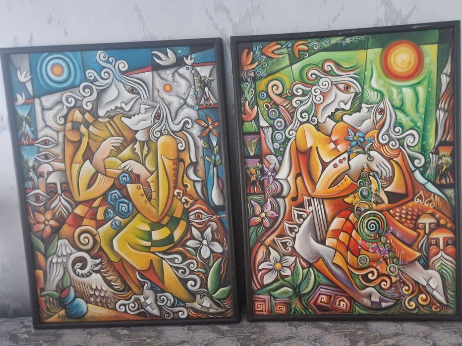 Pictura in ulei pe pânză