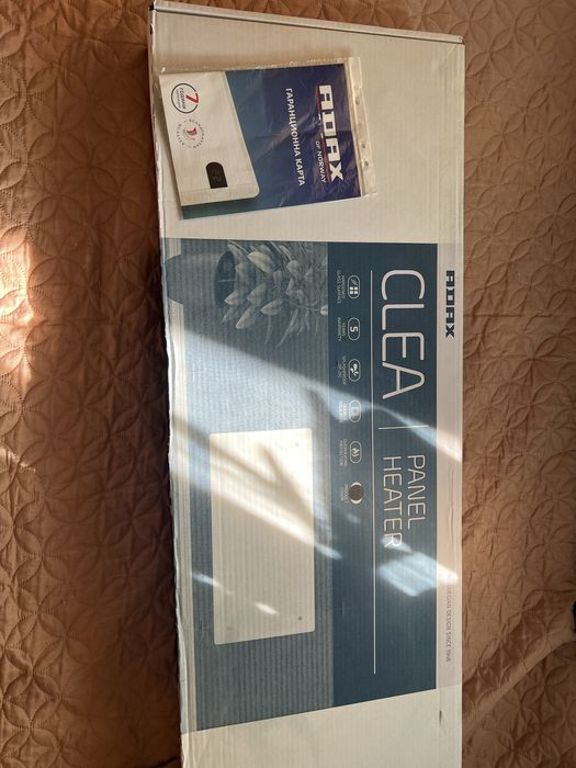 Adax clea 1200w черен WI-FI