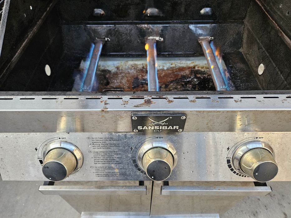 Професионално барбекю на газ