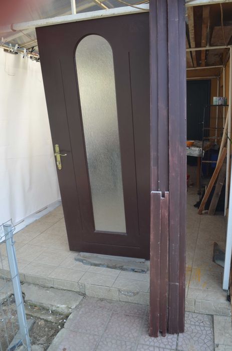 Usa exterior lemn masiv noua  provenienta Olanda .