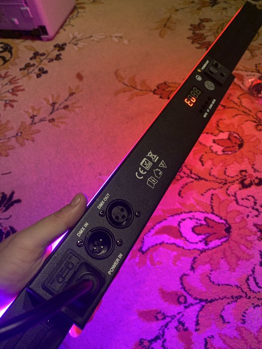 Bară LED RGB DJ scenă ~100 cm | DMX | Efecte lumini profesionale