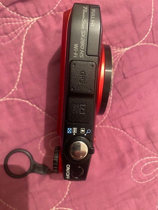 Продам Canon PowerShot SX280 HS в красном цвете