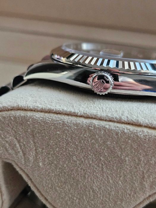 Rolex Datejust 41 Blue Diamonds Dial