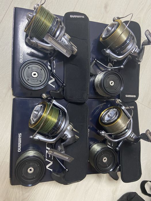 Mulinete Shimano Fliegen 35 SD similare cu shimano power aero 14000, ca noi, factura garantie