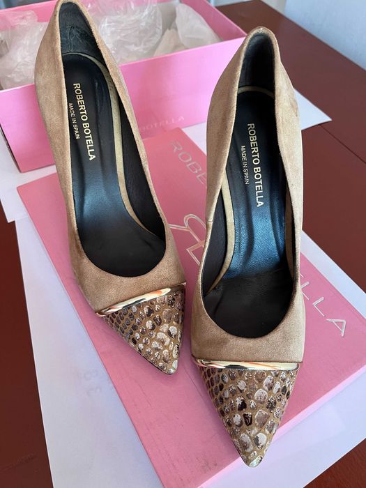 Pantofi eleganti piele naturala Roberto Botella