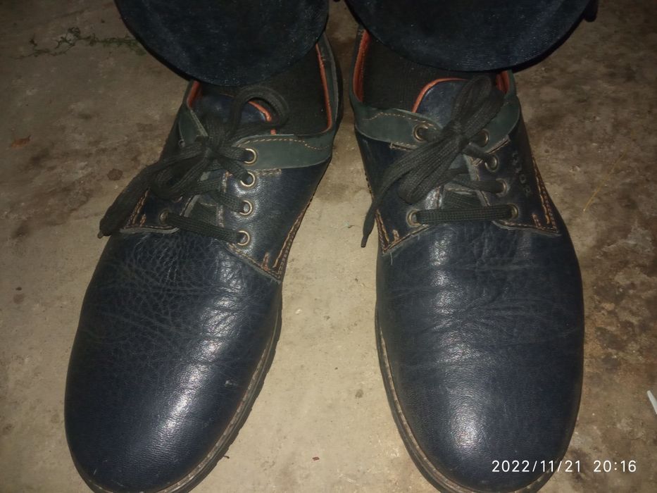 Фирма Botti кожаные туфли