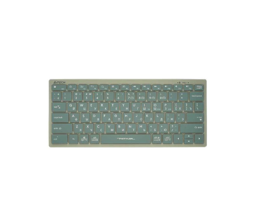 | Клавиатура A4Tech FBX51C Green/Gray беспроводная