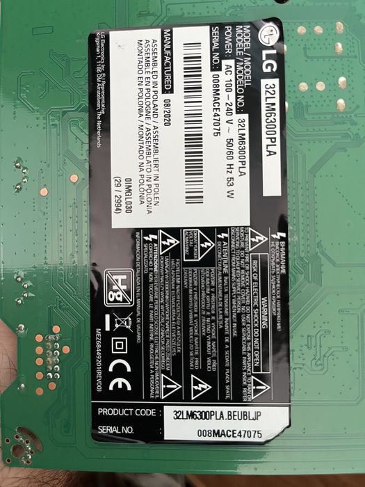 Benzi leduri TV LED LG 32lm6300pla