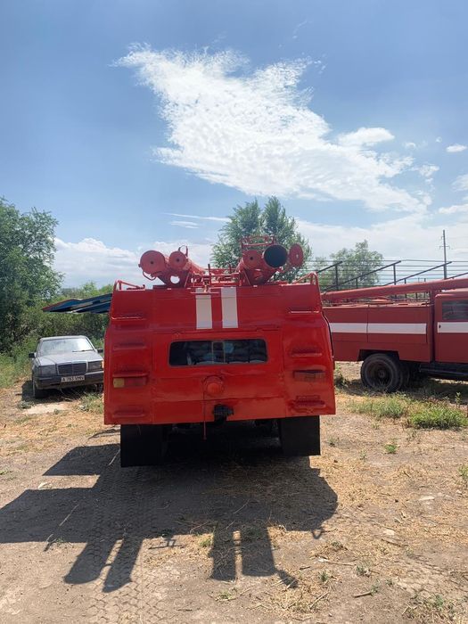 Пожарная машина марки Зил, Газ