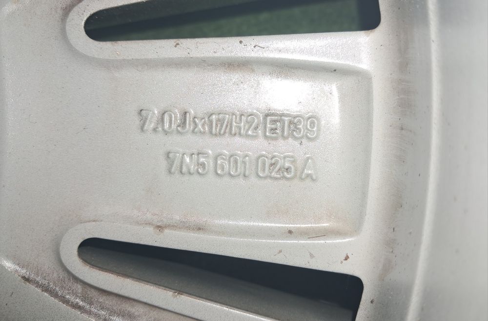 17" SEAT Alhambra, Leon, Ateca, Altea, Exeo Оригинални джанти 5х112