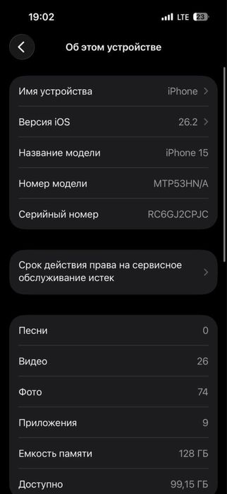 Iphone 15 xolati ideal