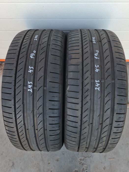 Летни гуми 2 броя CONTINENTAL ContiSportContact5 245 45 R19 дот 2816