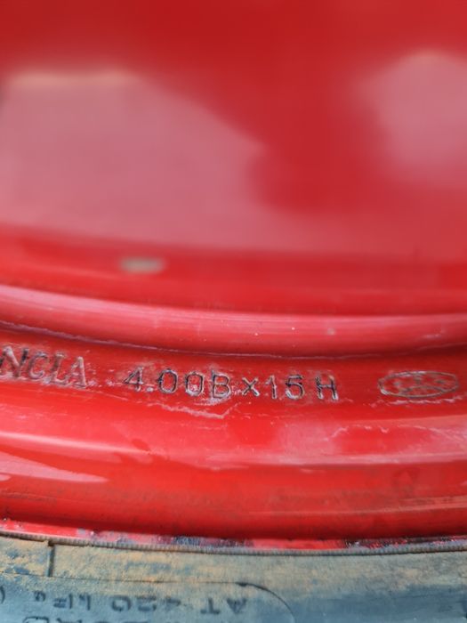 Оригинална резервна гума патерица за FIAT ALFA LANCIA ФИАТ АЛФА ЛАНЧИЯ 15 цола