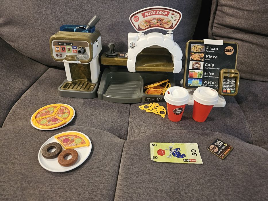 Детски настолни игри ,фотоапарат, pizza shop