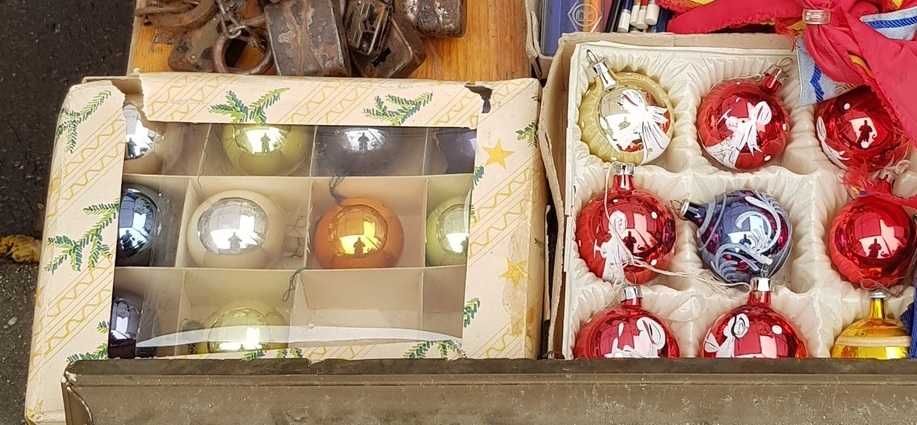 19 x Globuri romanesti Craciun Cooperativa Arta Jucariilor CLUJ 1974