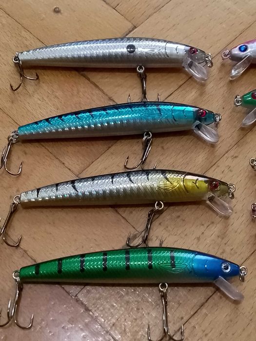 Воблер Hard Crankbait Minnow с тройни куки 10см, 9гр.