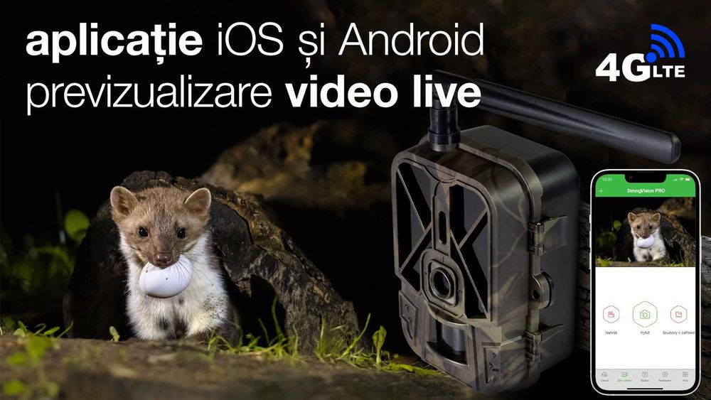 Evolveo - StrongVision PRO 4G cameră pentru vânătoare și supraveghere