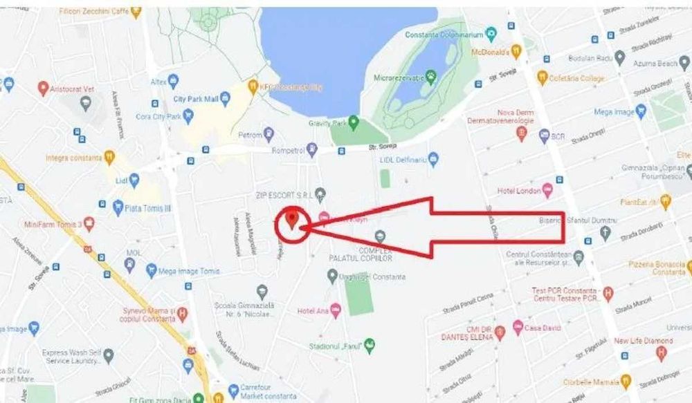 Teren intravilan 645 m.p.Parc Tabacariei, Strada Lacului, 500.000 Euro