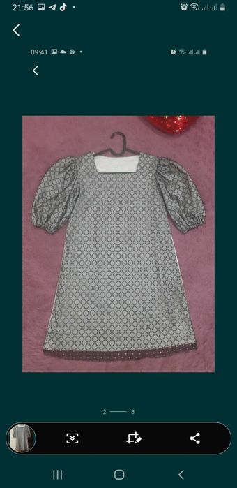 Платье НОВОЕ для девочки 9, 10 лет.