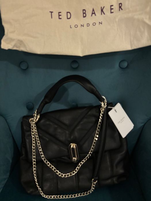 Чанта Ted Baker естествена кожа