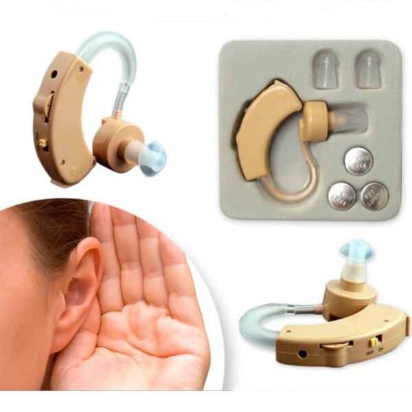 Мощен слухов апарат за възрастни с проблемен слух