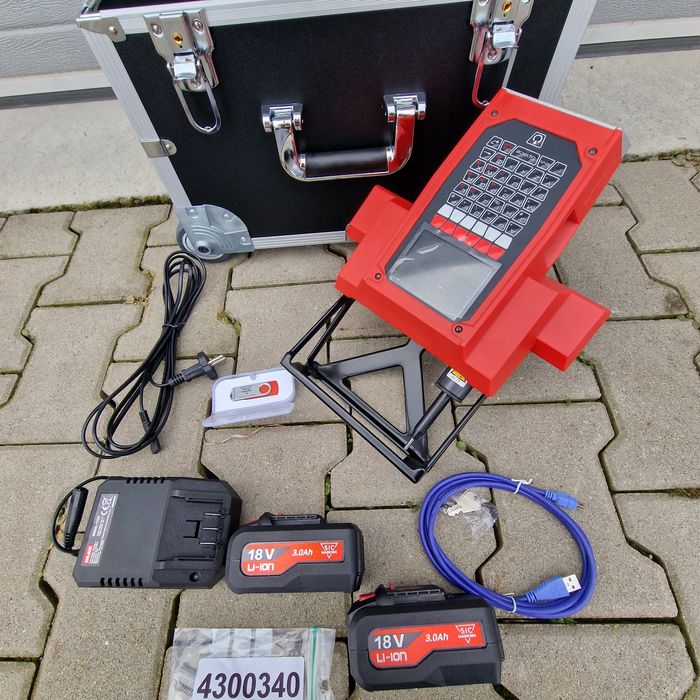 Sic E mark  XL Marcator CNC/Micropercutie Nou 2025 Gravare CNC/ QR Cod