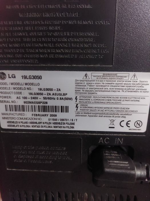 Vind tv led LG ..