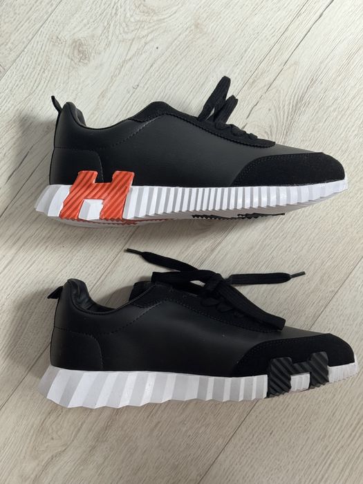 Sneakers Hermes Casual Edition Black Orange