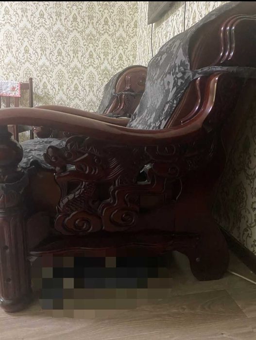 Мягкий гарнитур из 3 предметов