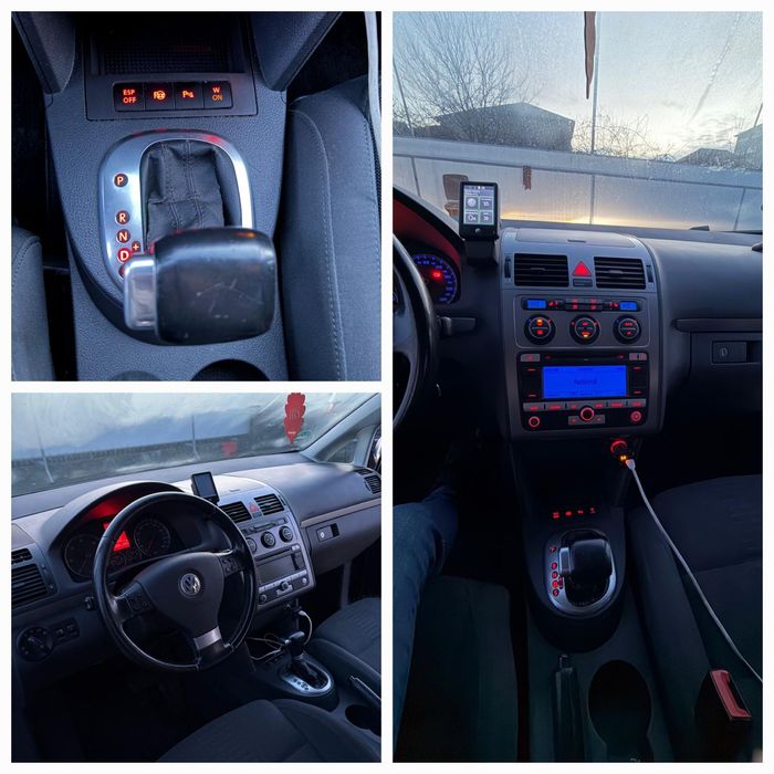 Vând vw touran dsg 2.0.   7 locuri