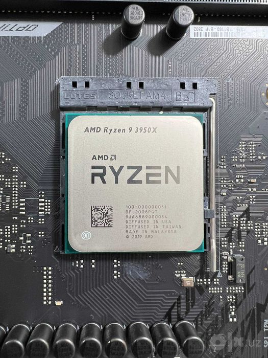 Процессор Ryzen 3950x 16 ядер 32 потока
