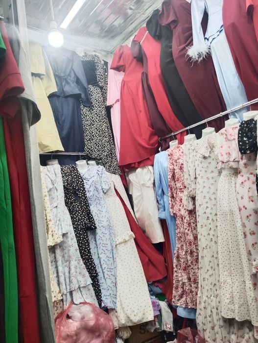 Кулпаршын базары павильон ишинде