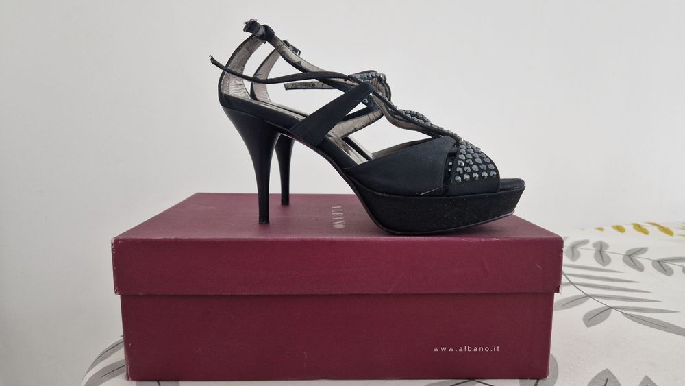 Туфли Albano чёрные