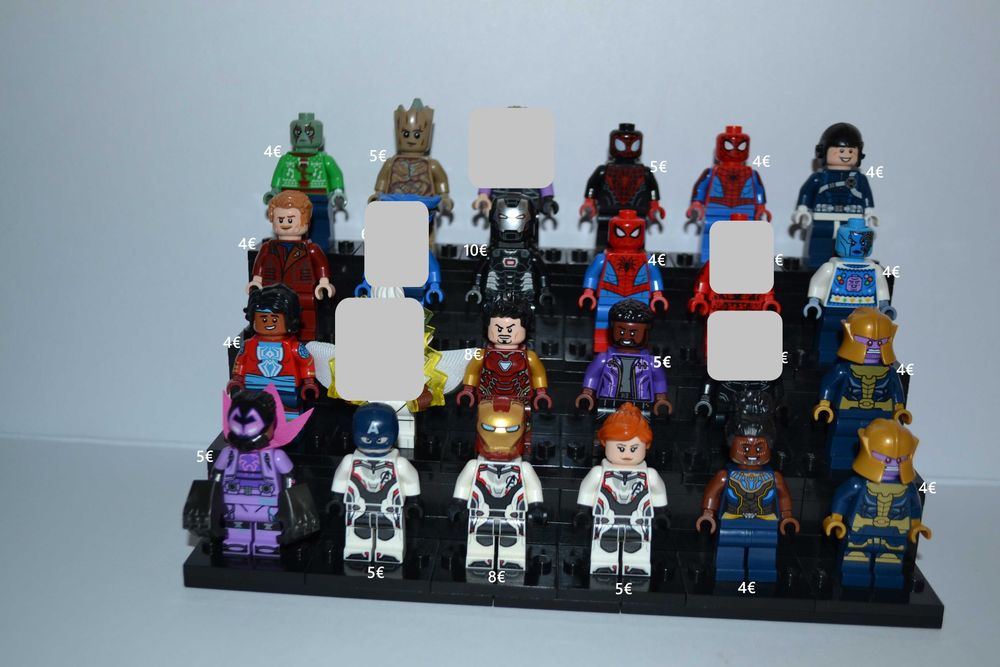 LEGO минифигурки Marvel , DC и др.