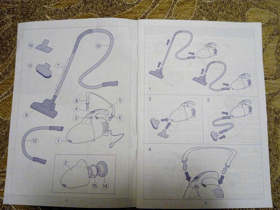 мини пылесос Vitek VT-1820R Shark