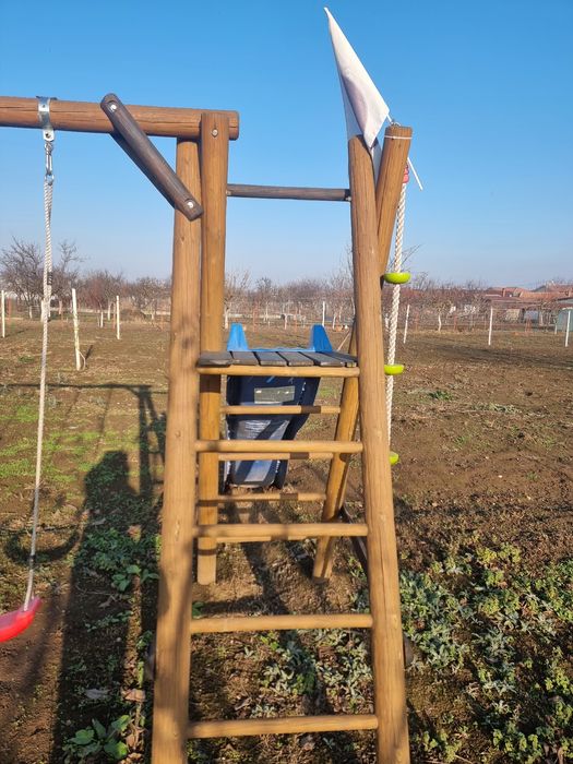 Leagan de lemn pt gradina/curte