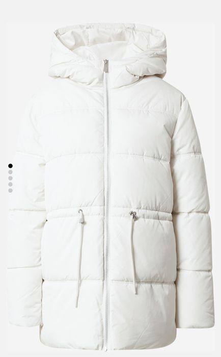 Geaca alba cu gluga, Selected femme, 36, S