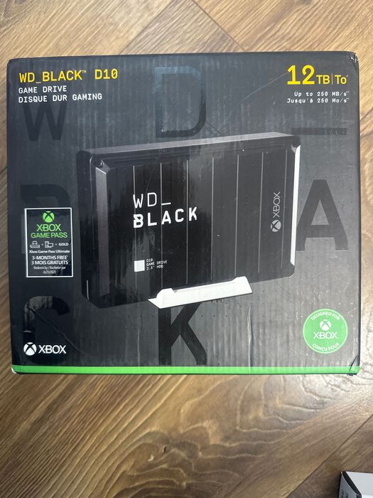 Wd Black D10 12 Tb . Nou, sigilat
