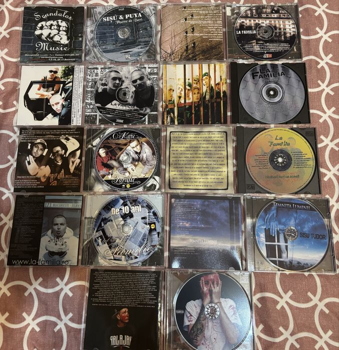 Cd-uri La Familia,Cheloo,Ombladon,Sisu