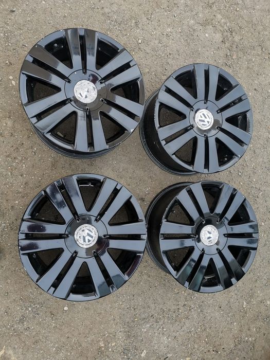 Set 4 jante aliaj pe 16 țoli originale de vw 5x112 preț 900lei
