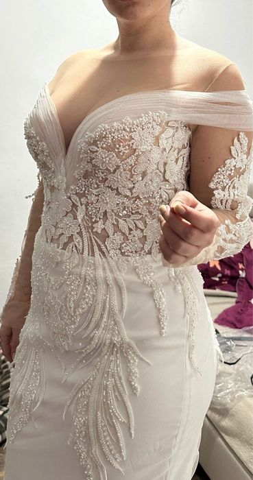Rochie de mireasă stil sirenă – nouă