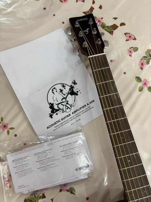 Гитара Yamaha FGX800C SB коричневый