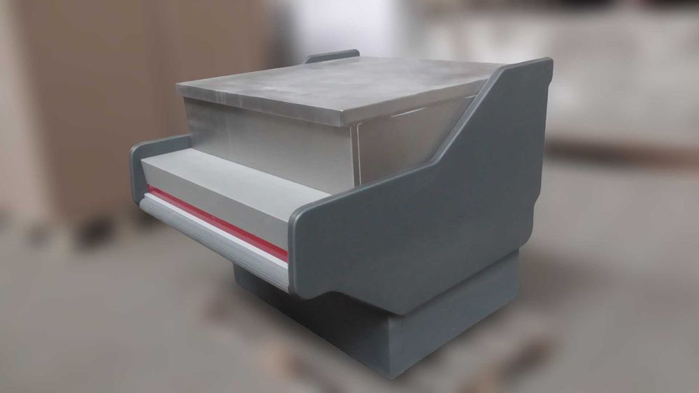 Кассовый бокс (рабочее место кассира, продавца).