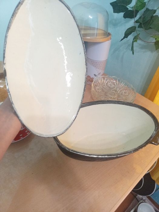 Утятница--казан чугунный (СССР)