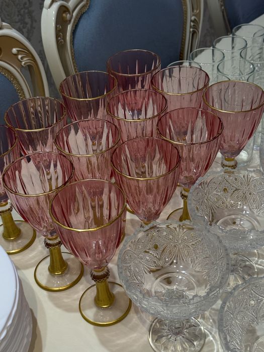 Бокалы(в ленте много разных)