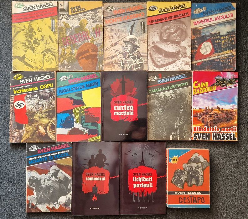 SVEN HASSEL - Set 14 volume (complet)