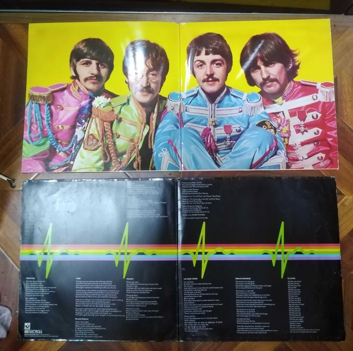 Discuri vinil LP, vintage- Beatles, Pink Floyd, Roling Stones