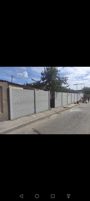 Garduri din placi de beton